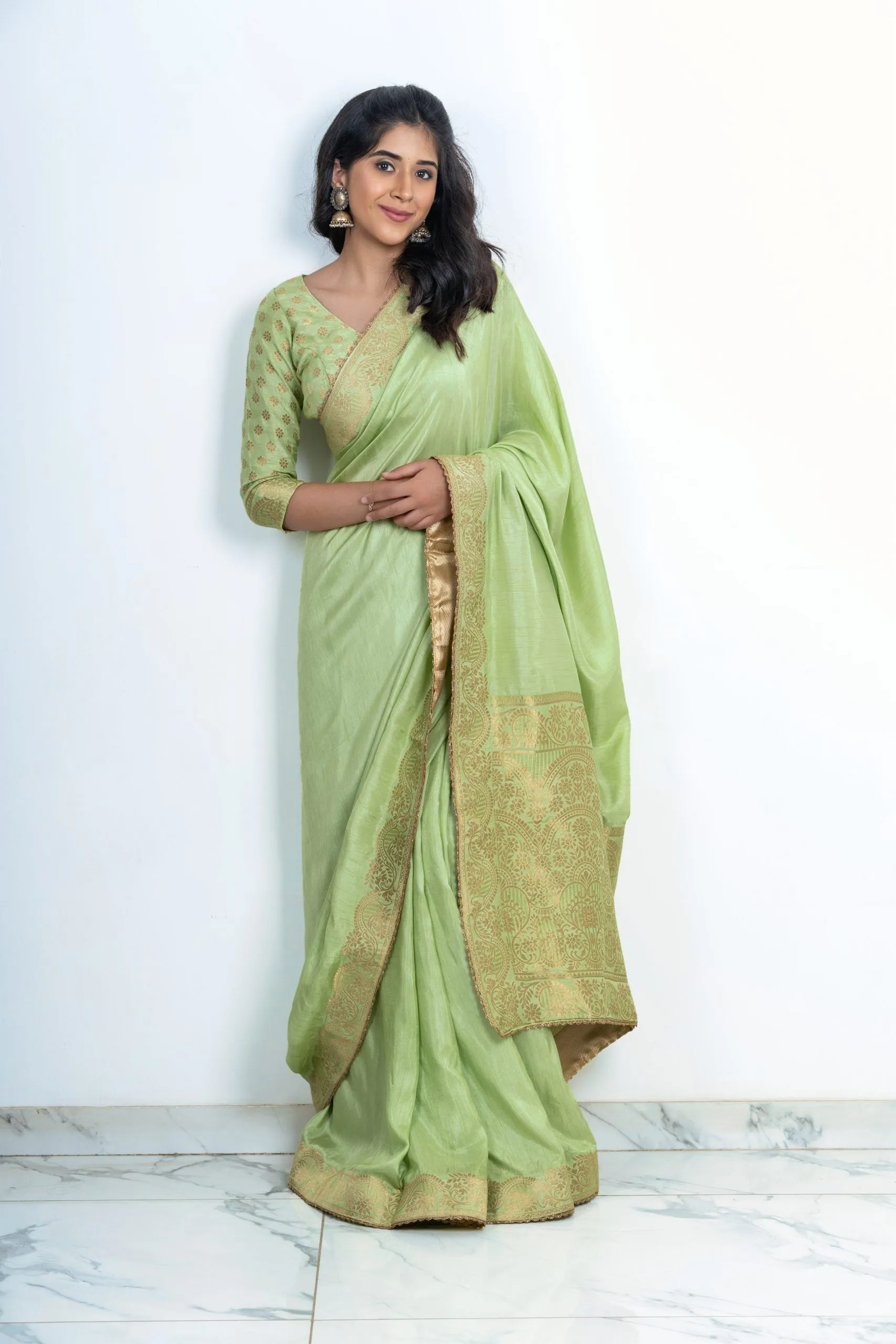 Beautiful Green Saree