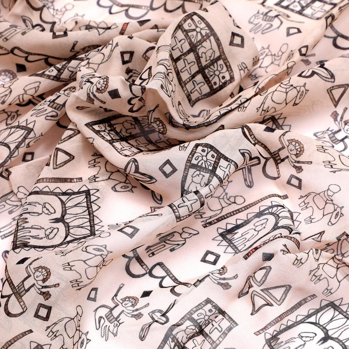 Beautiful Quirky Printed Fabric