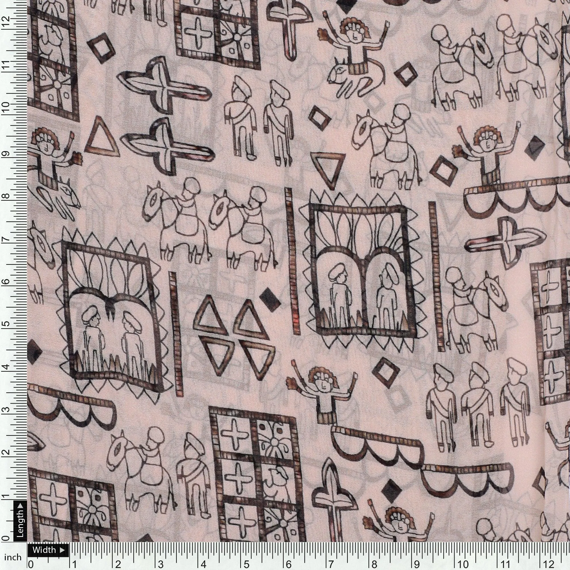 Beautiful Quirky Printed Fabric