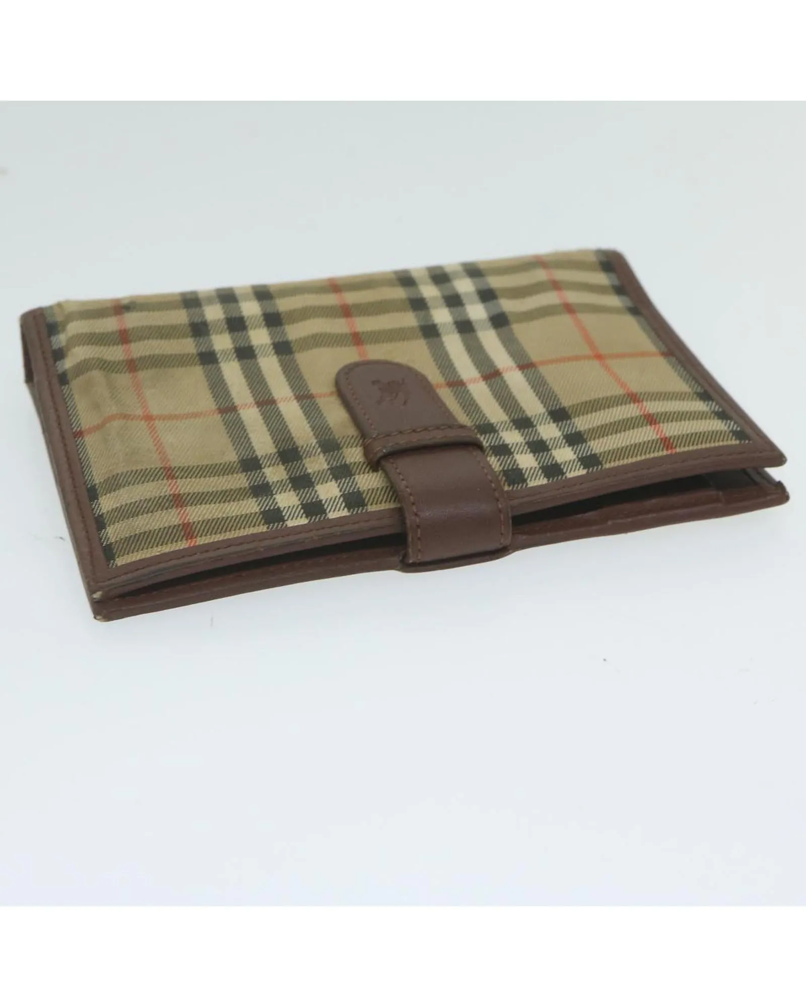 Beige Nylon Canvas Day Planner Cover for Agenda