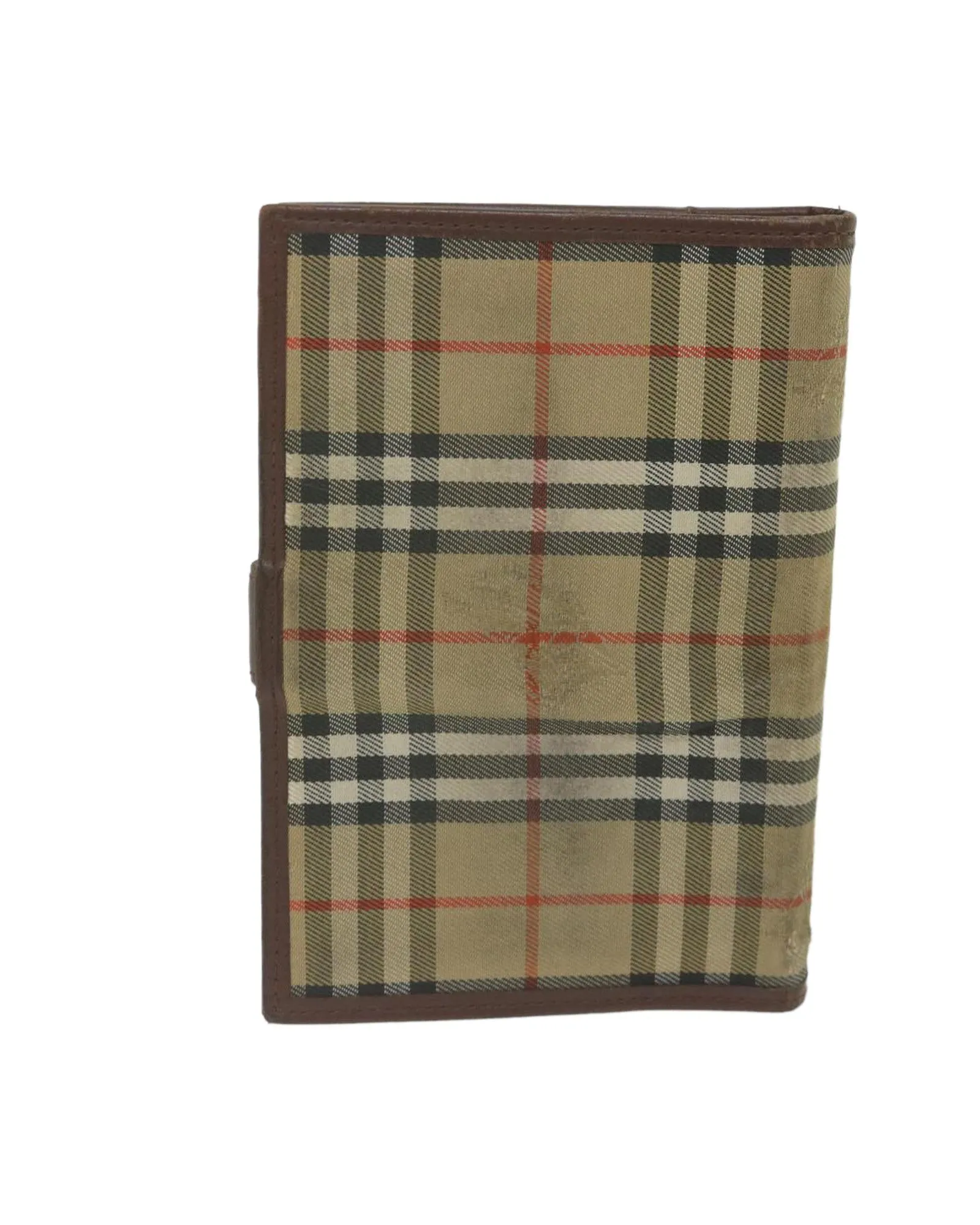 Beige Nylon Canvas Day Planner Cover for Agenda