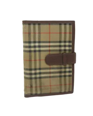 Beige Nylon Canvas Day Planner Cover for Agenda