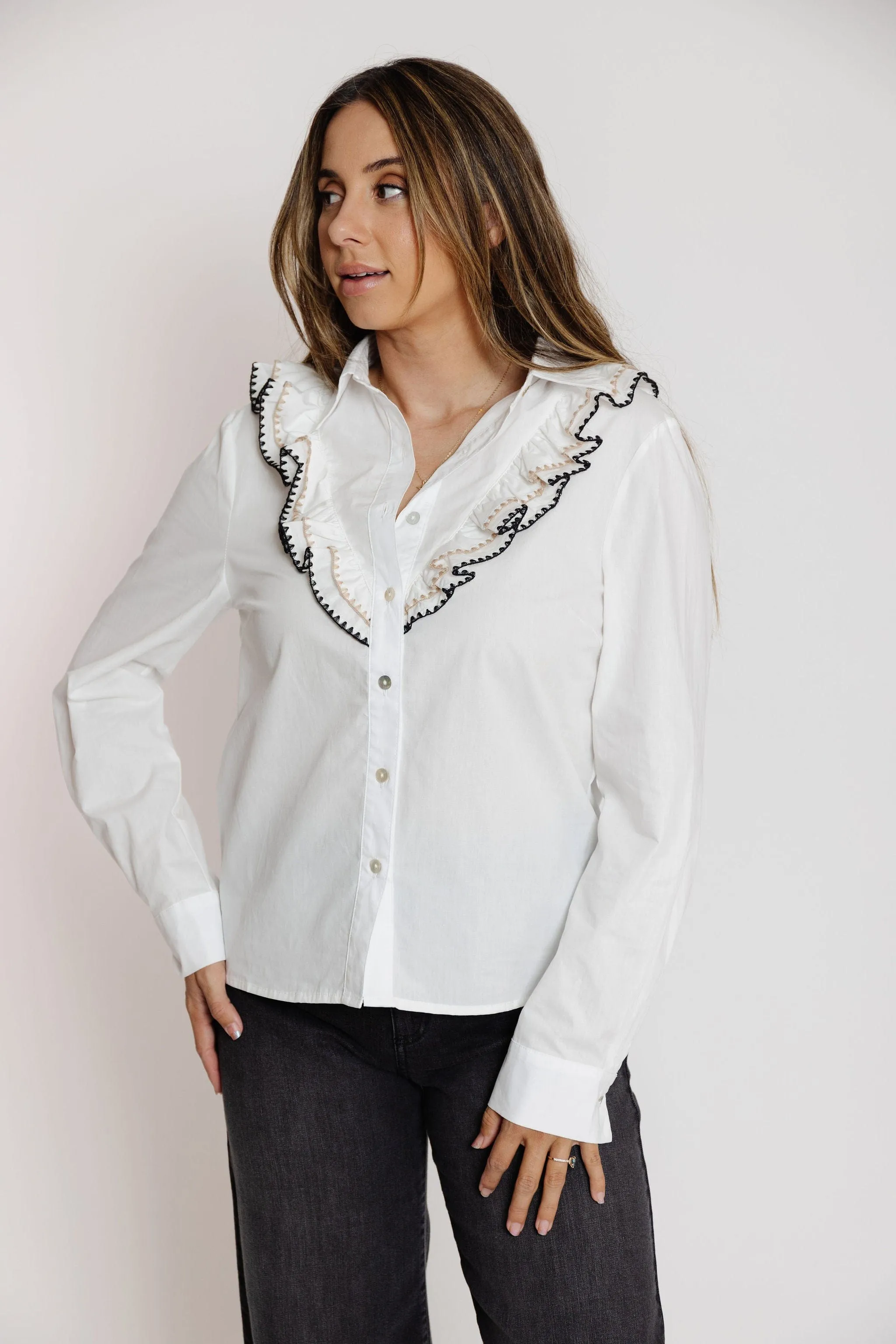 Berlin Blouse in Off White