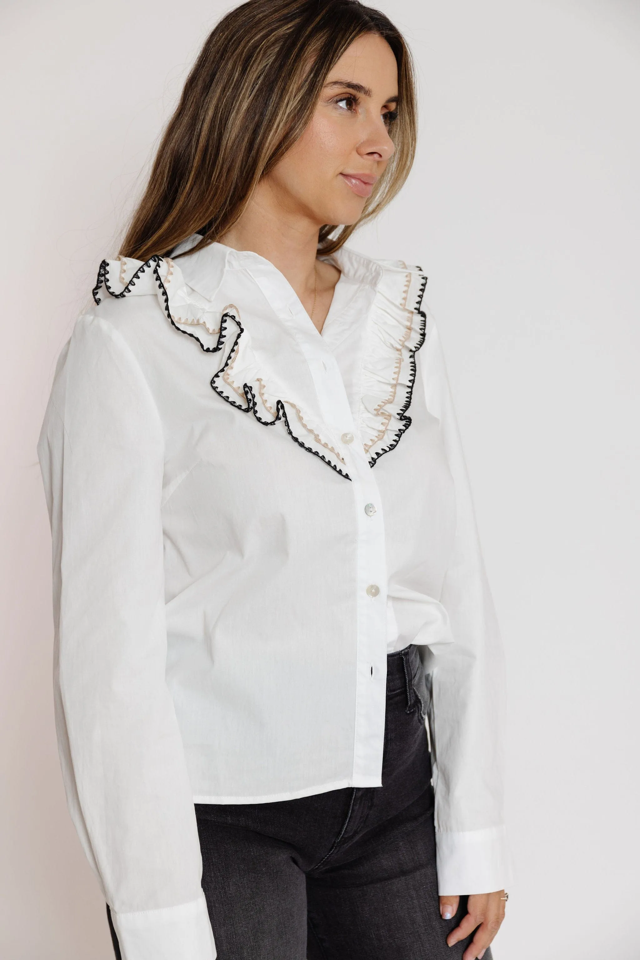 Berlin Blouse in Off White
