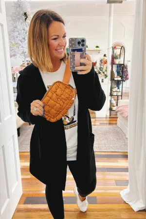 Bernadette Puff Fanny Pack Espresso