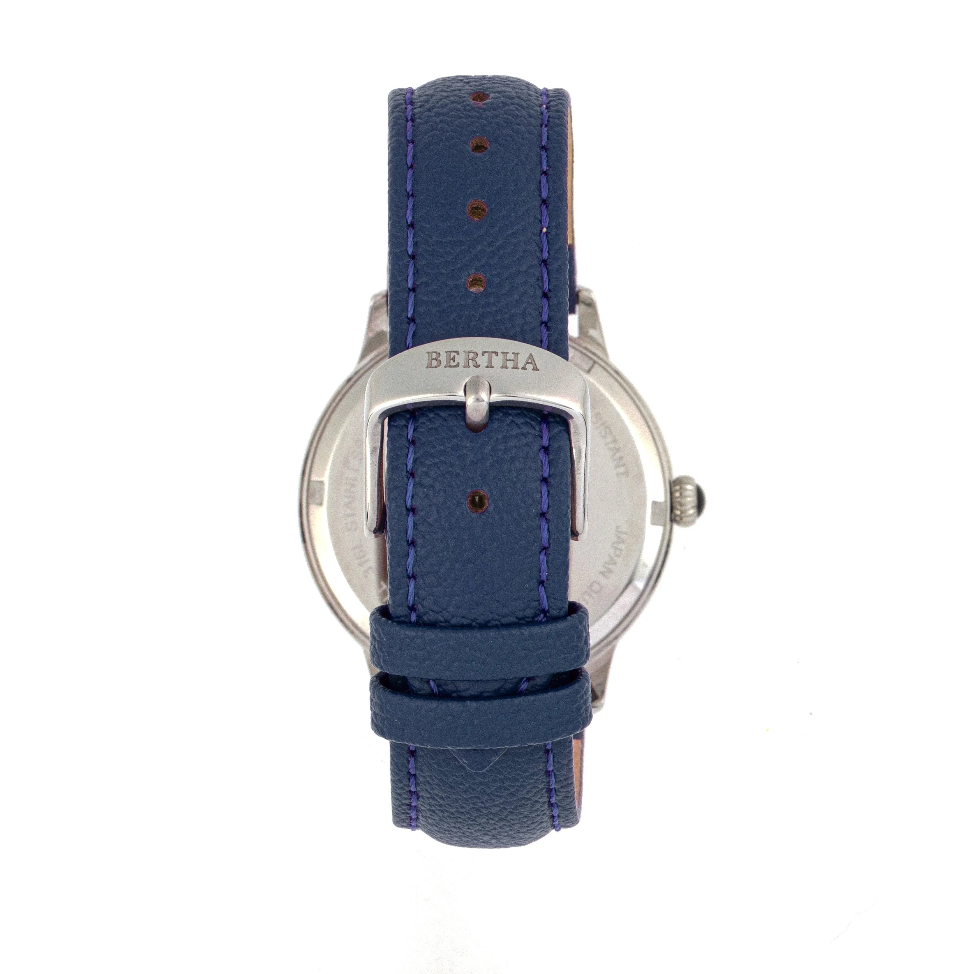 Bertha Dolly Leather-Band Watch