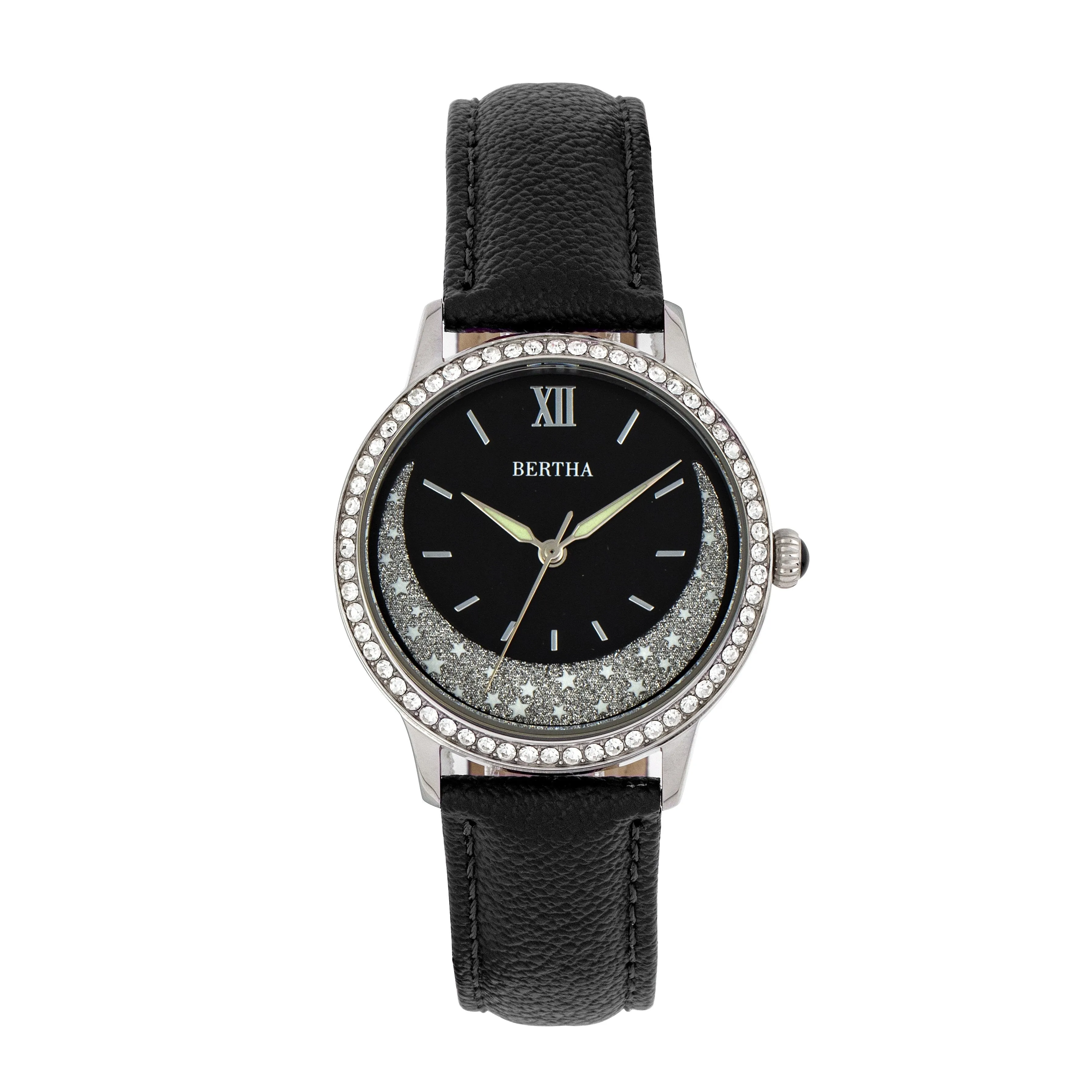 Bertha Dolly Leather-Band Watch