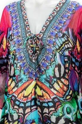 Bilgola Floral Kaftan - KF54