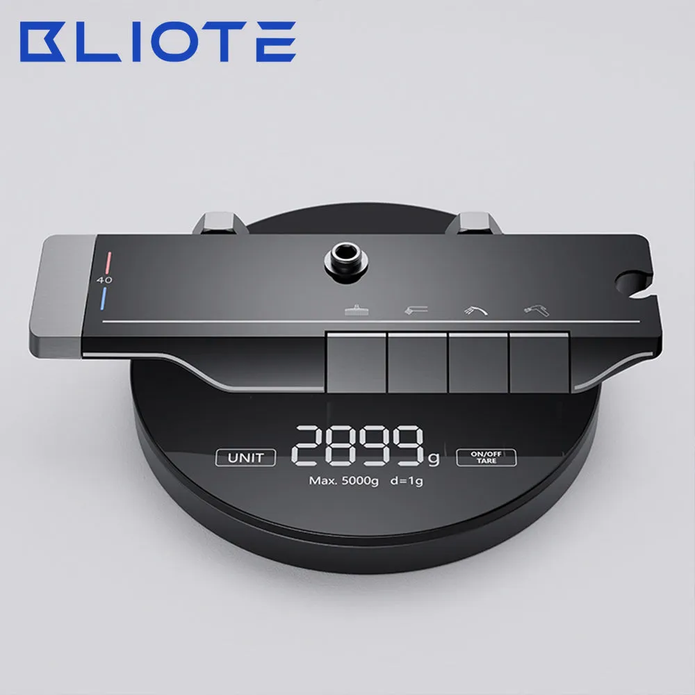 Bliote™ luminous digital display shower
