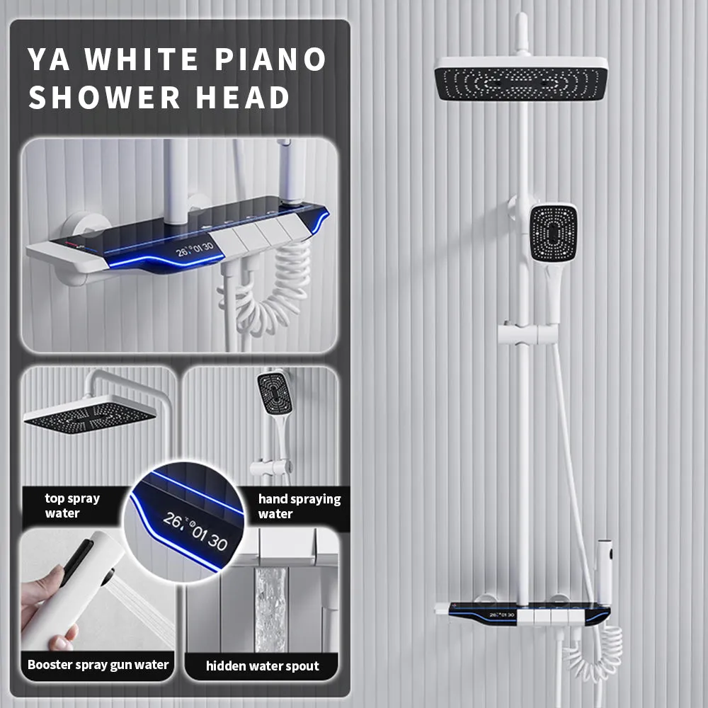 Bliote™ luminous digital display shower
