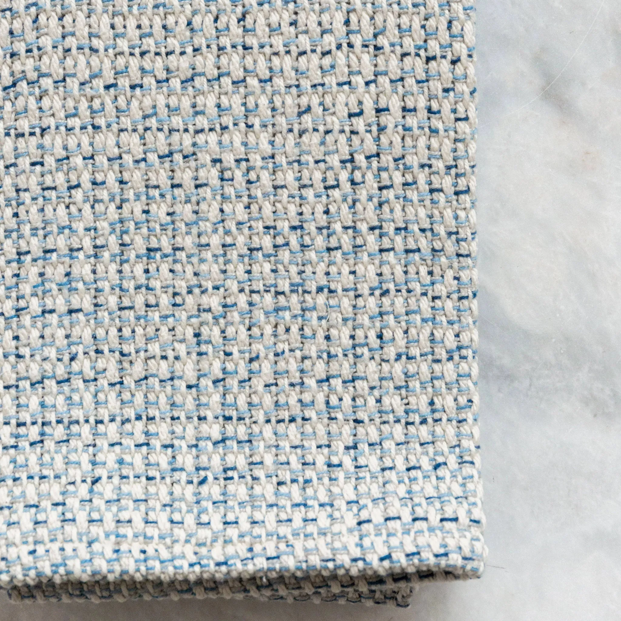 Blue Ripple Handwoven Kitchen Towel
