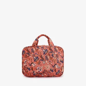 Bonchemin Red Floral The Space Saver Toiletry Bag