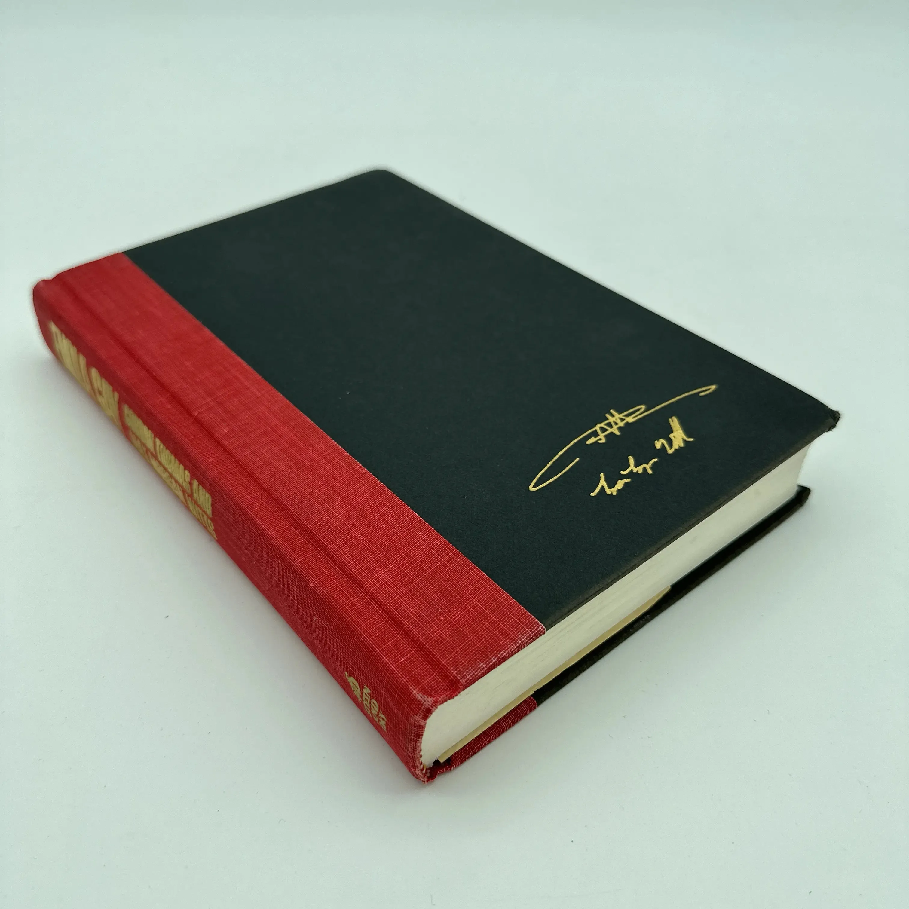 Book on the Enola Gay with a hand-drawn diagram signed by the navigator, Dutch Van Kirk