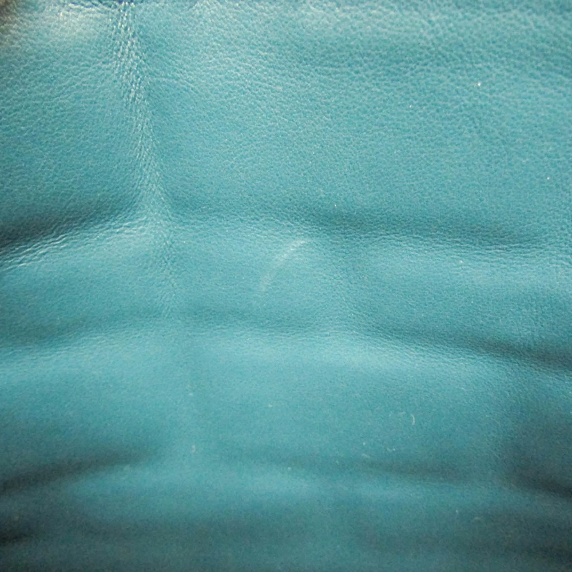 Bottega Veneta Bloc Turquoise Leather Bag