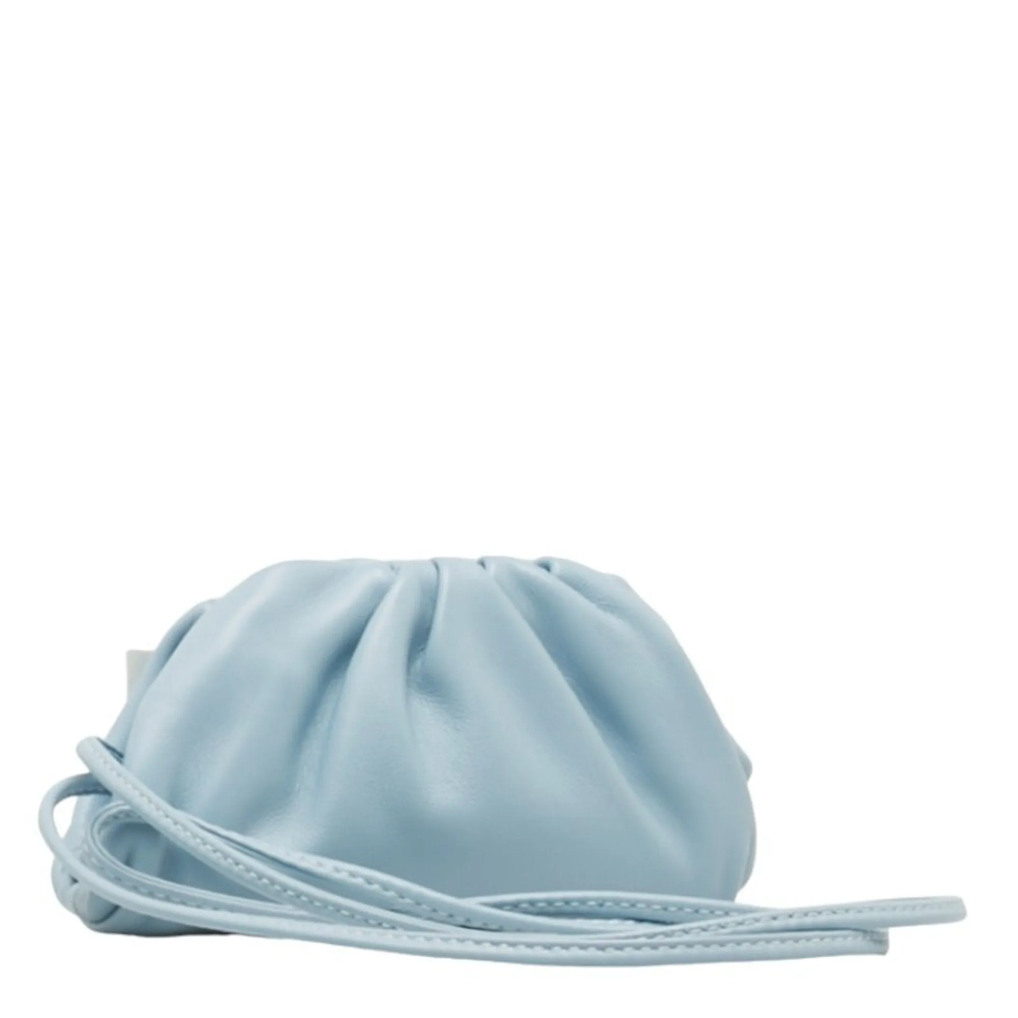 Bottega Veneta -- Blue Leather Bag