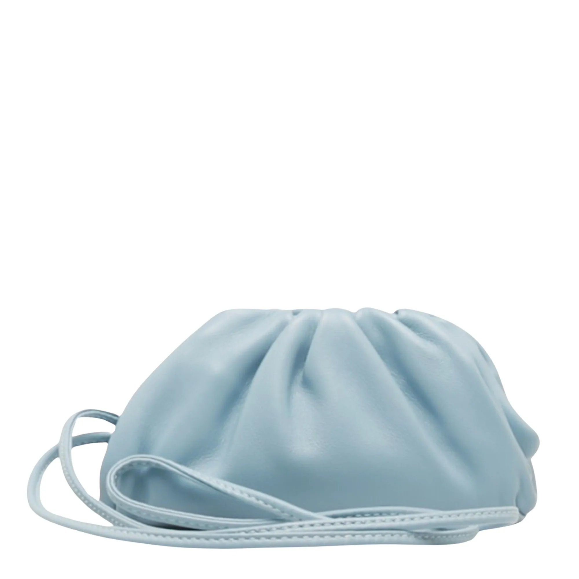 Bottega Veneta -- Blue Leather Bag