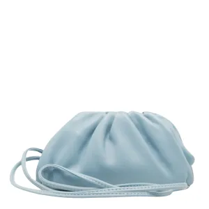 Bottega Veneta -- Blue Leather Bag