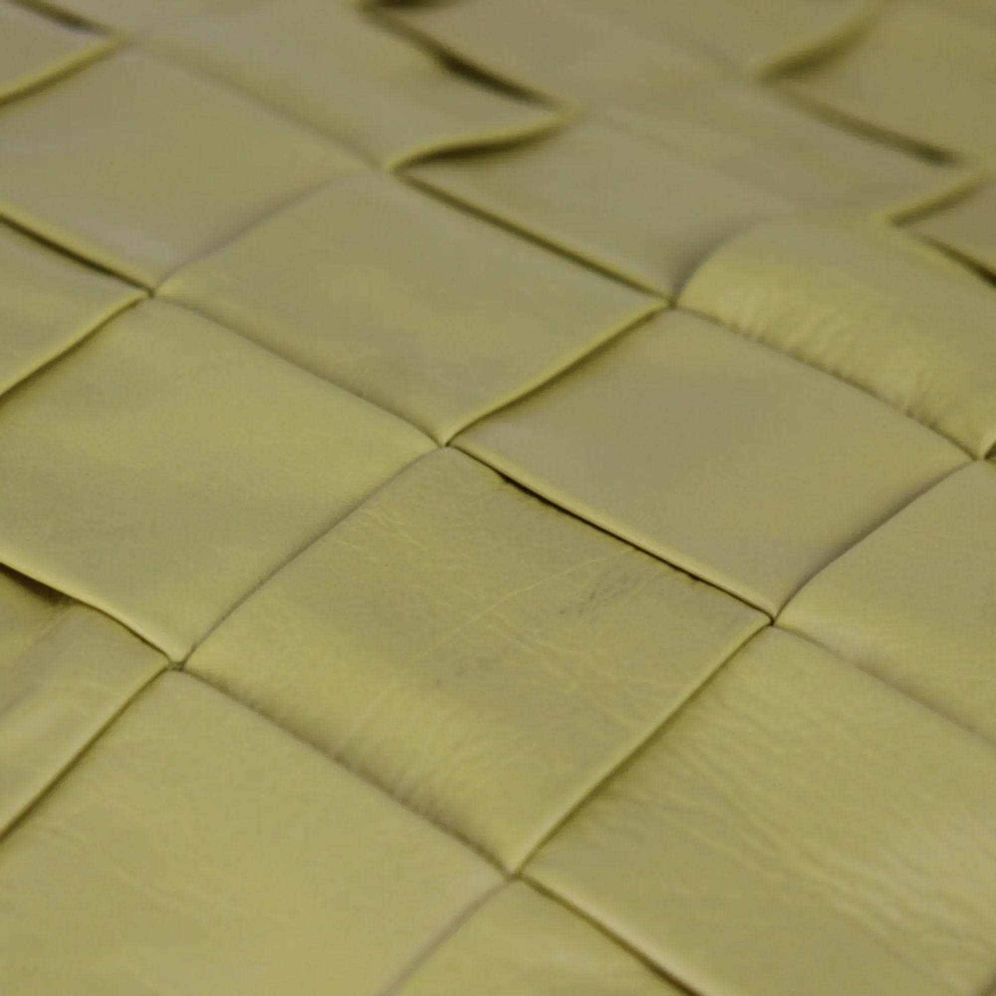Bottega Veneta Cassette Yellow Leather Bag