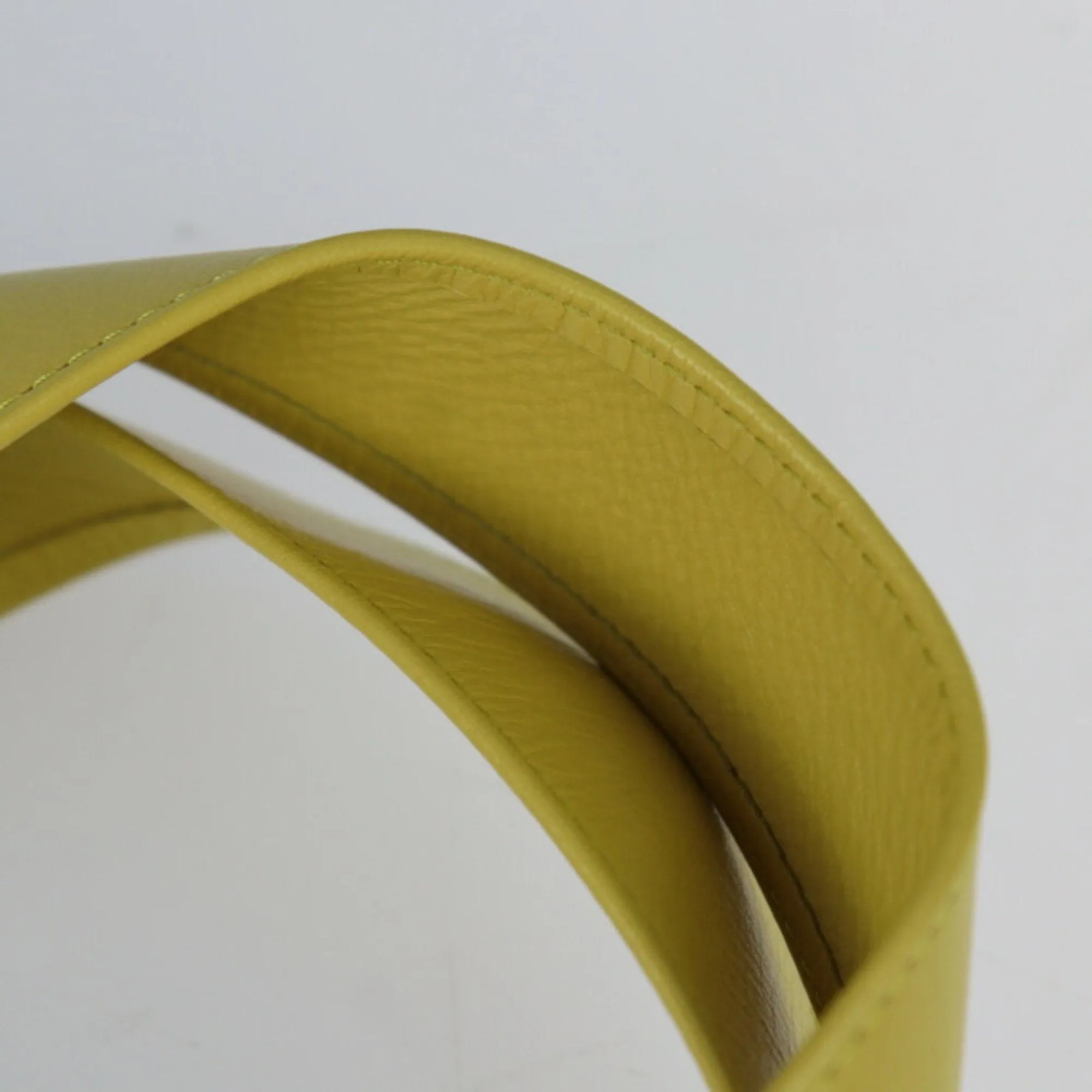 Bottega Veneta Cassette Yellow Leather Bag