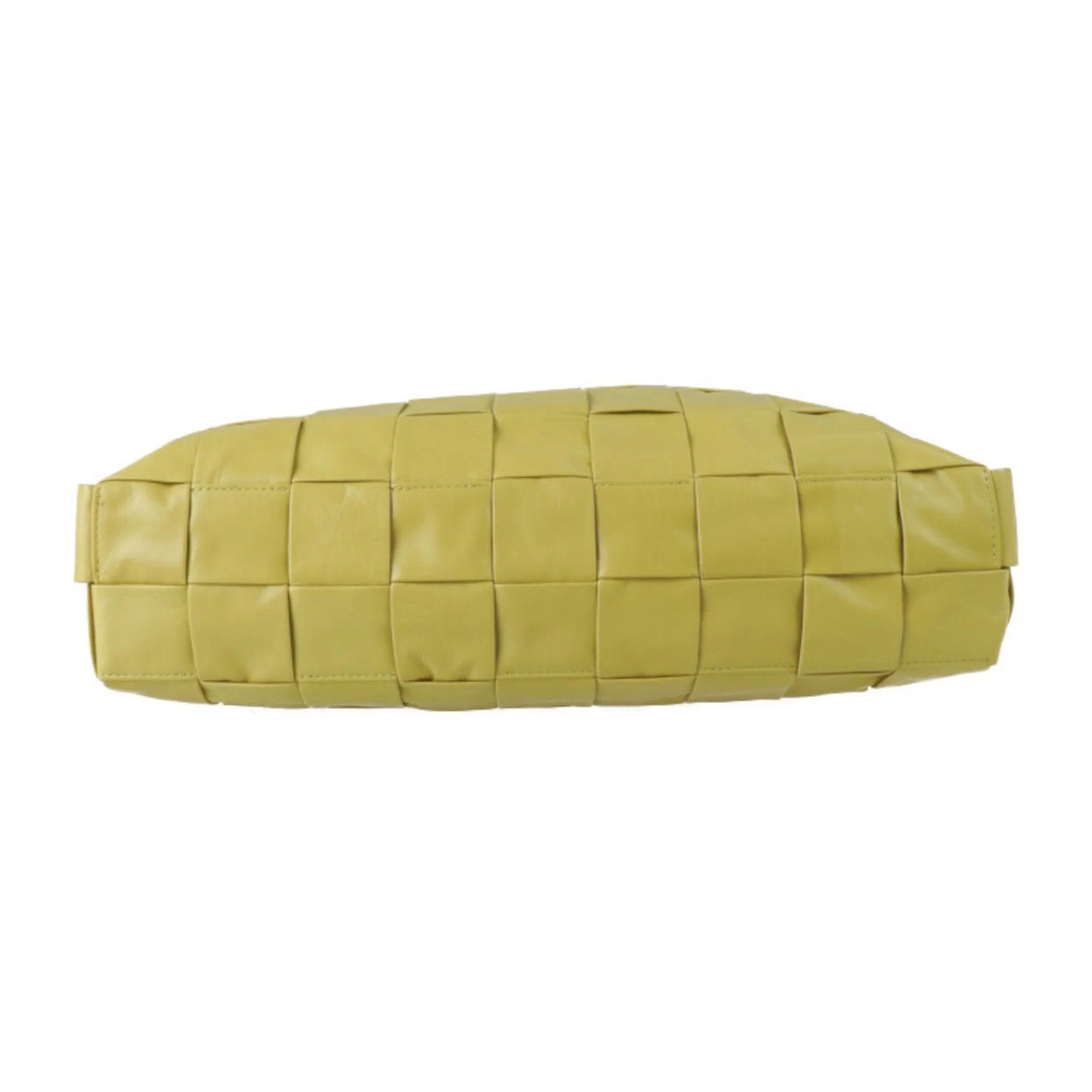 Bottega Veneta Cassette Yellow Leather Bag