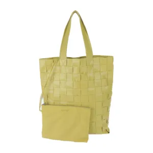 Bottega Veneta Cassette Yellow Leather Bag