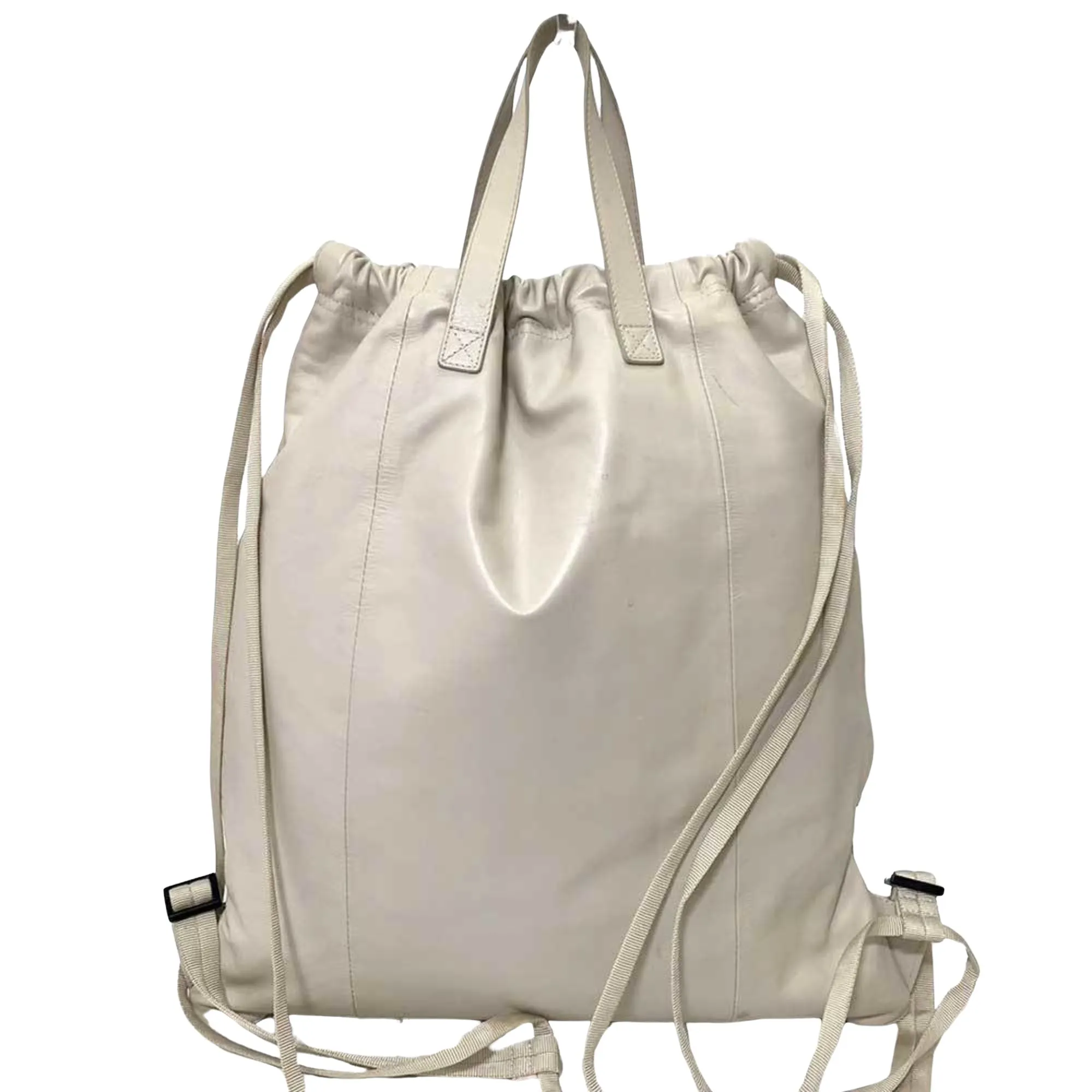 Bottega Veneta Ecru Leather Bag