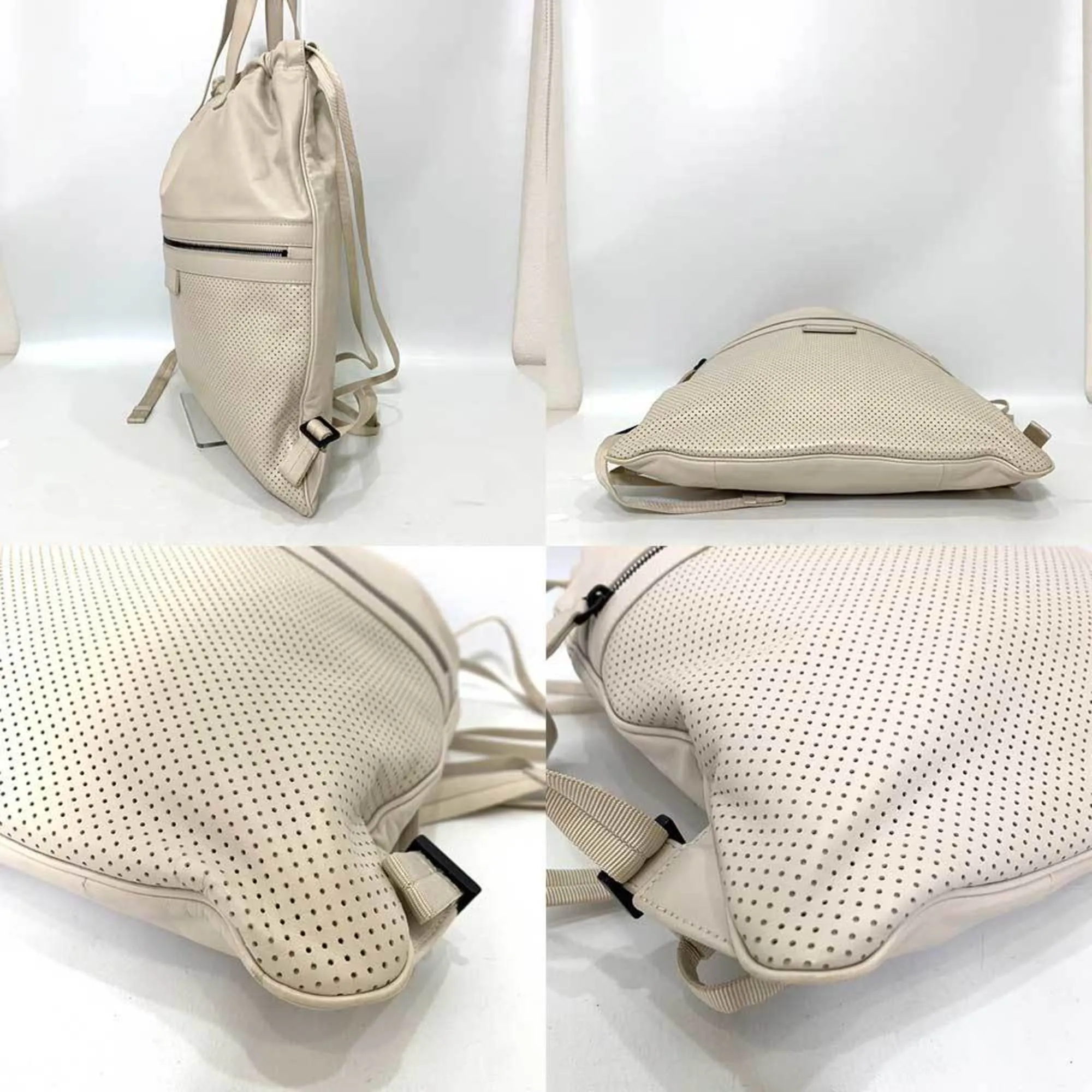 Bottega Veneta Ecru Leather Bag