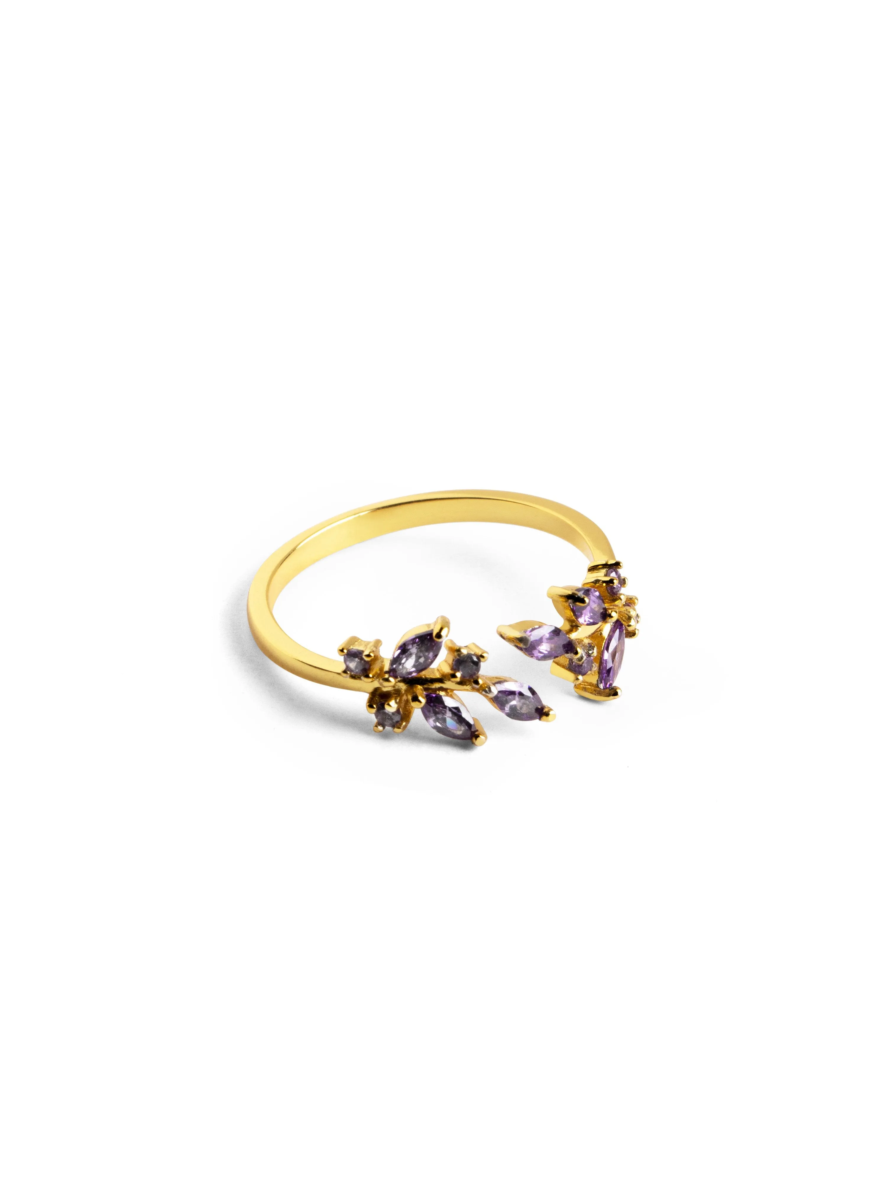 Bougainvillea Gold Ring