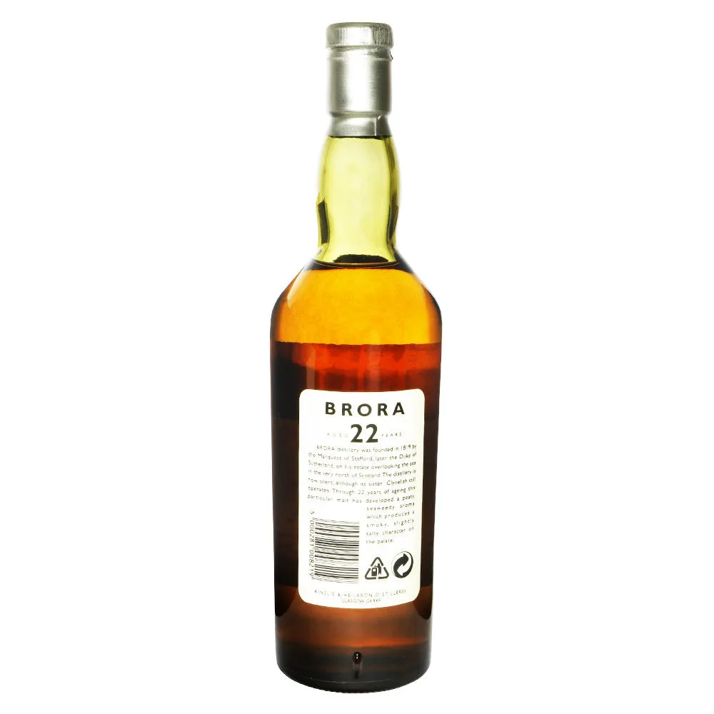 Brora 1972 22 Years Rare Malts Selections - Bottle 2 (58.7% ABV)