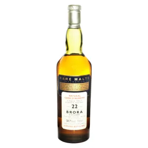 Brora 1972 22 Years Rare Malts Selections - Bottle 2 (58.7% ABV)
