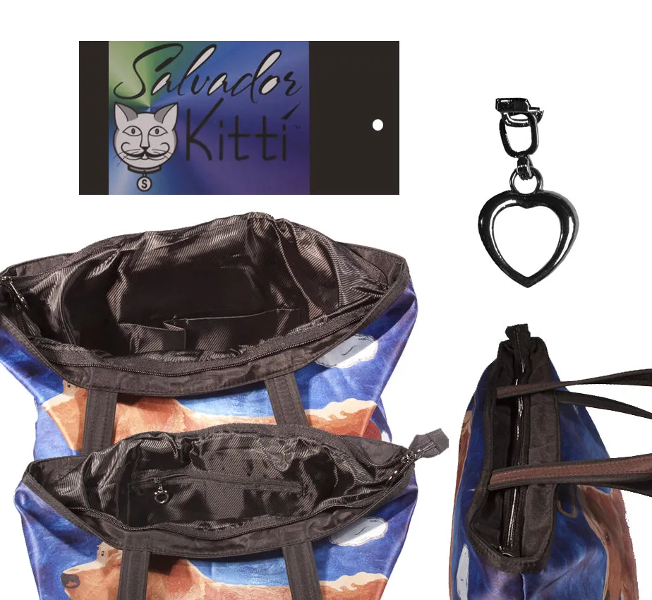 Butterflies Purrfect Tote- Learning to Fly