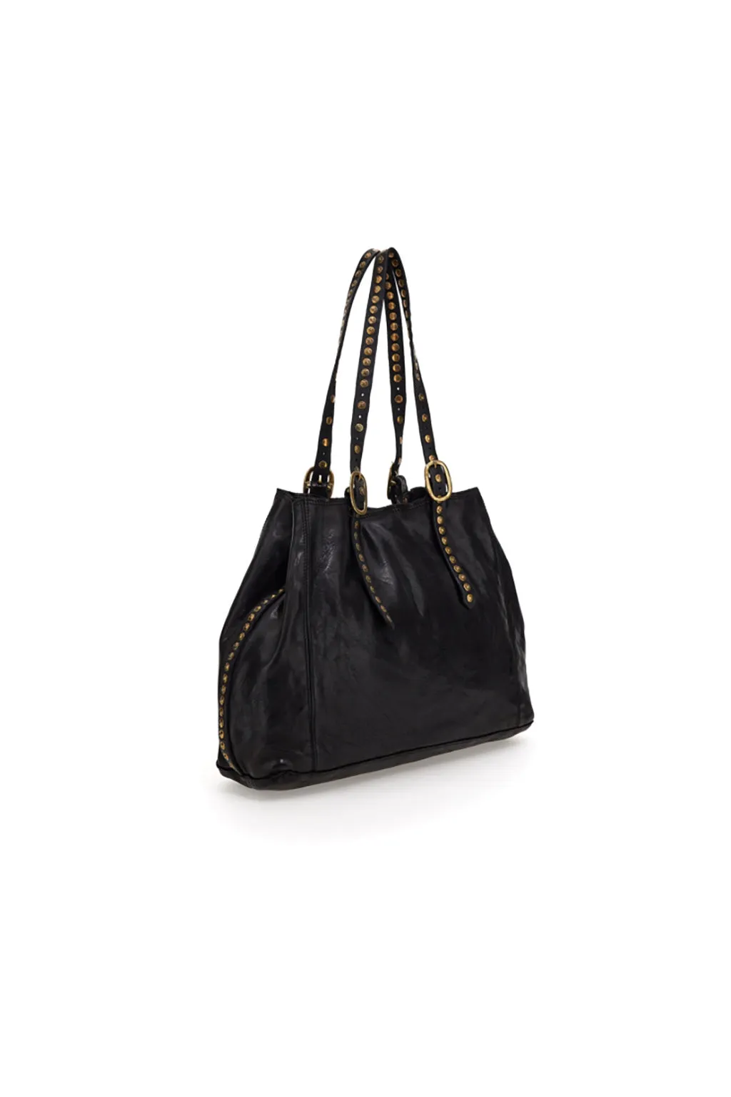 CAMPOMAGGI alice shopping bag | black