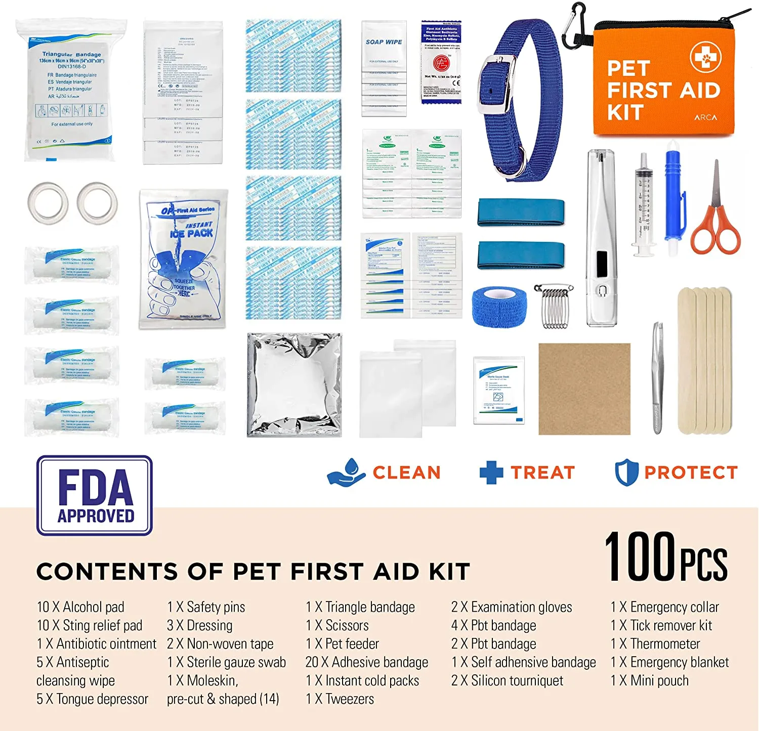 Cat & Dog First Aid Kit