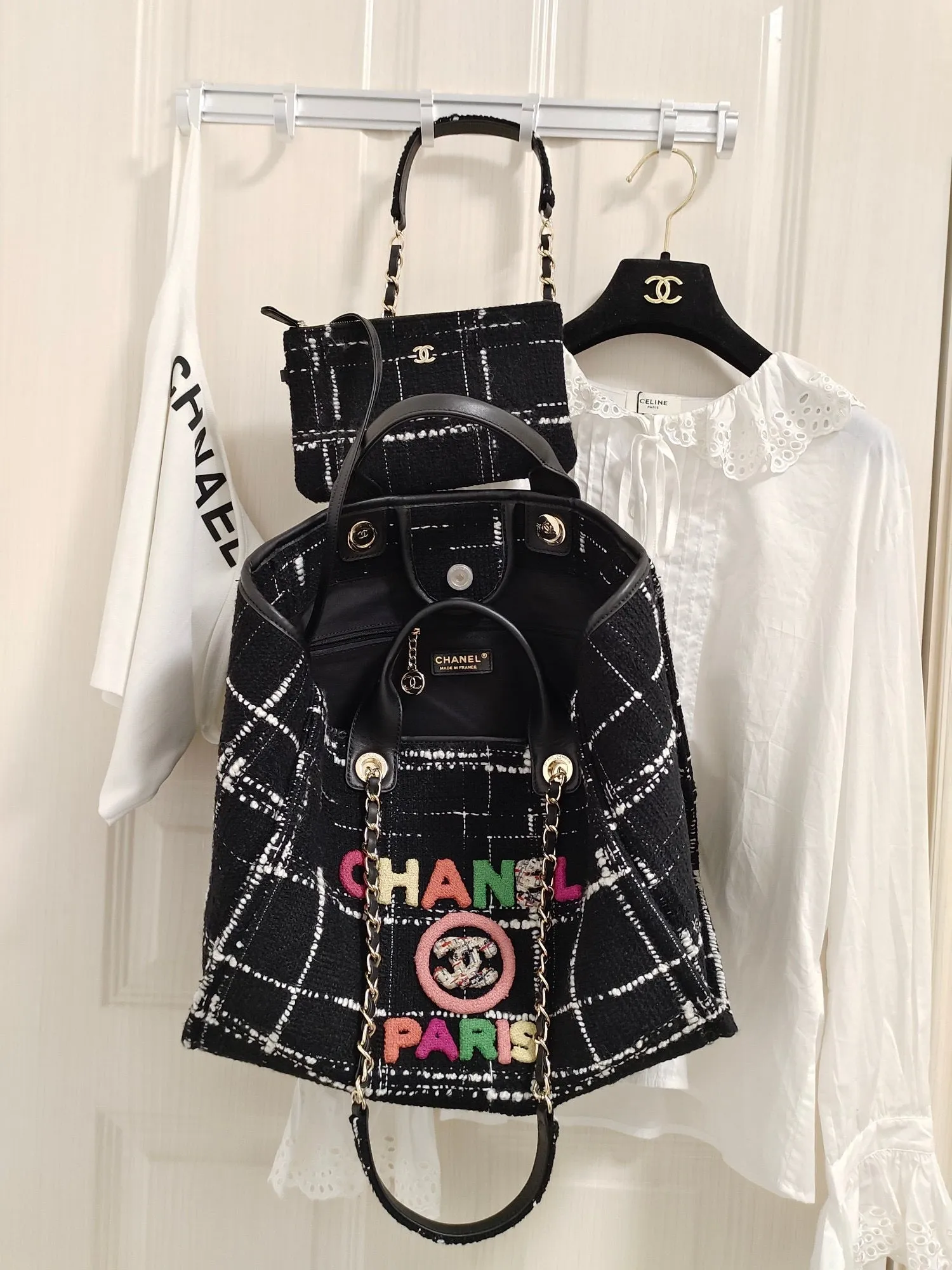 CC656 Large Shopping Bag / HIGHEST QUALITY VERSION / 11.7 × 19.5 × 8.6 in