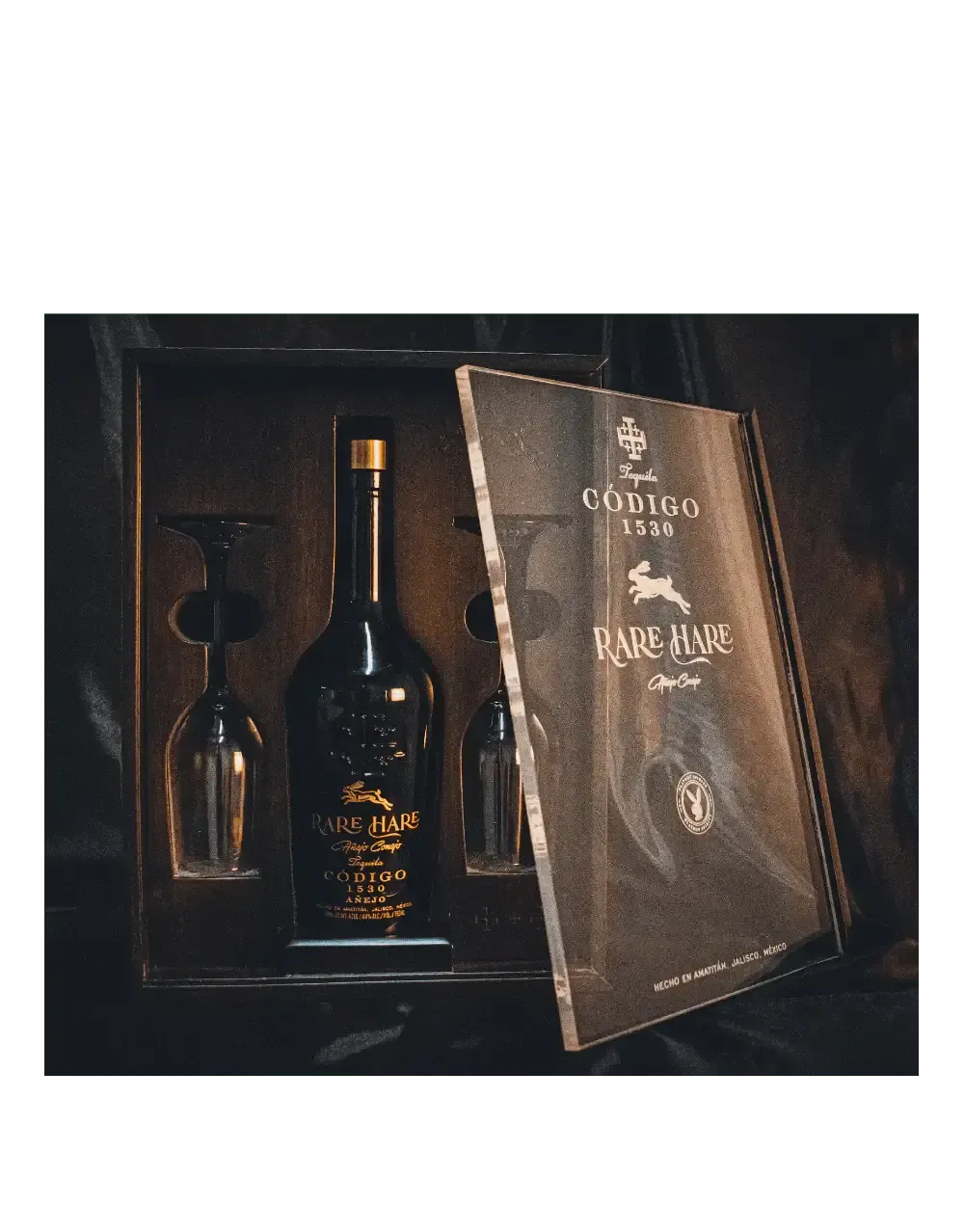 Código X Playboy Rare Hare Limited Edition Double Barrel Añejo Tequila 2nd Edition
