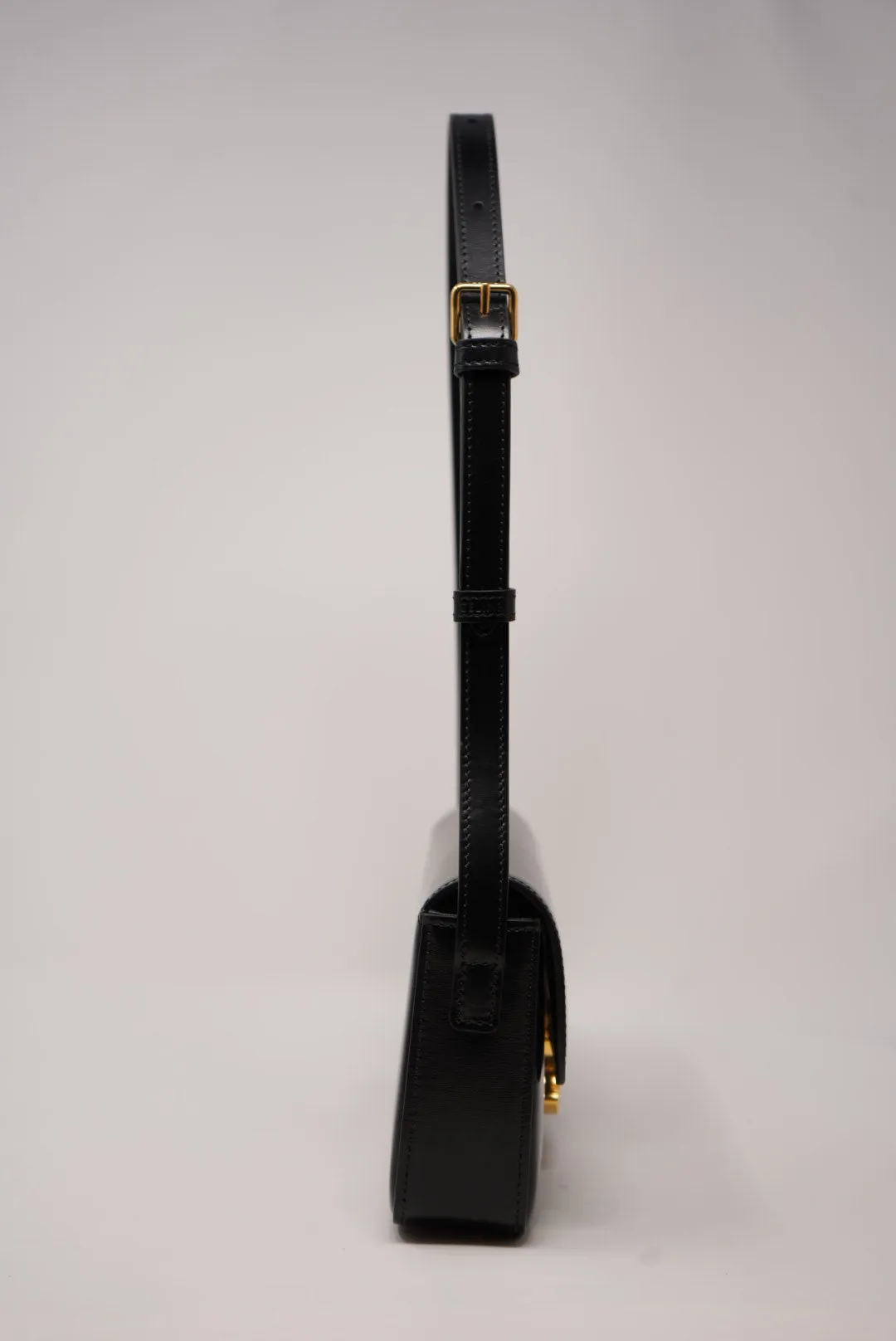 Celine SHOULDER BAG CLAUDE CALFSKIN BLACK
