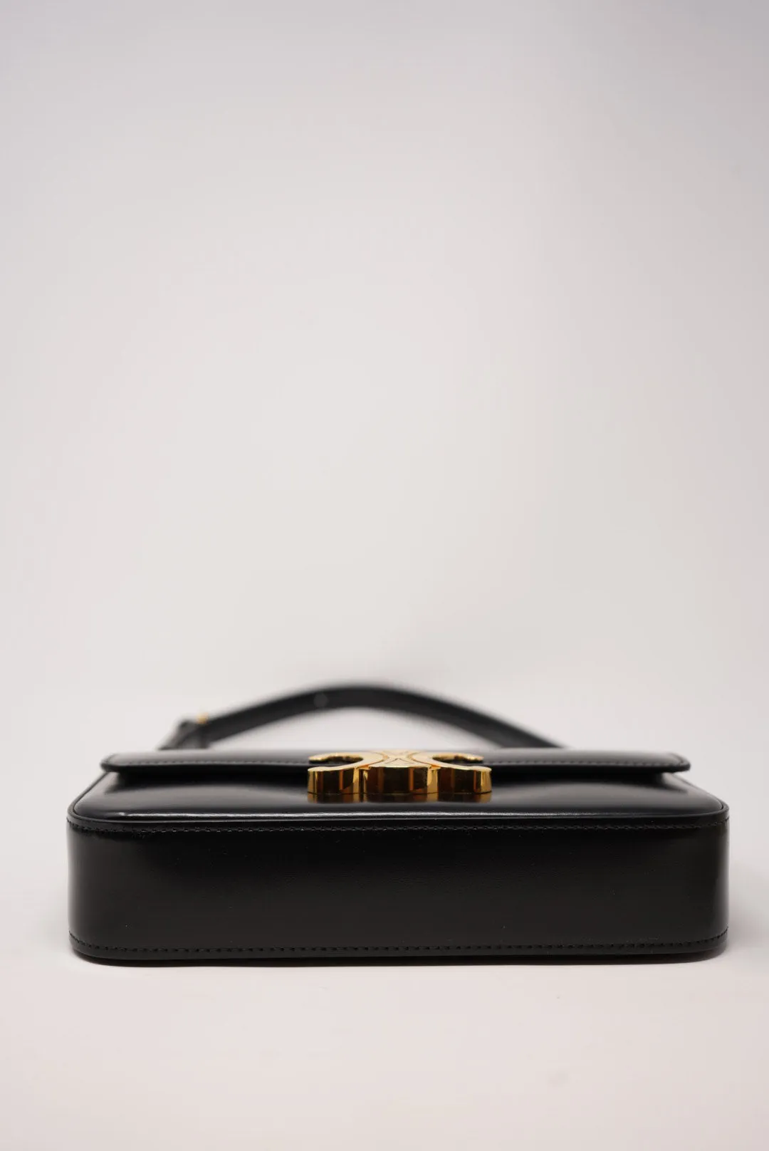 Celine SHOULDER BAG CLAUDE CALFSKIN BLACK