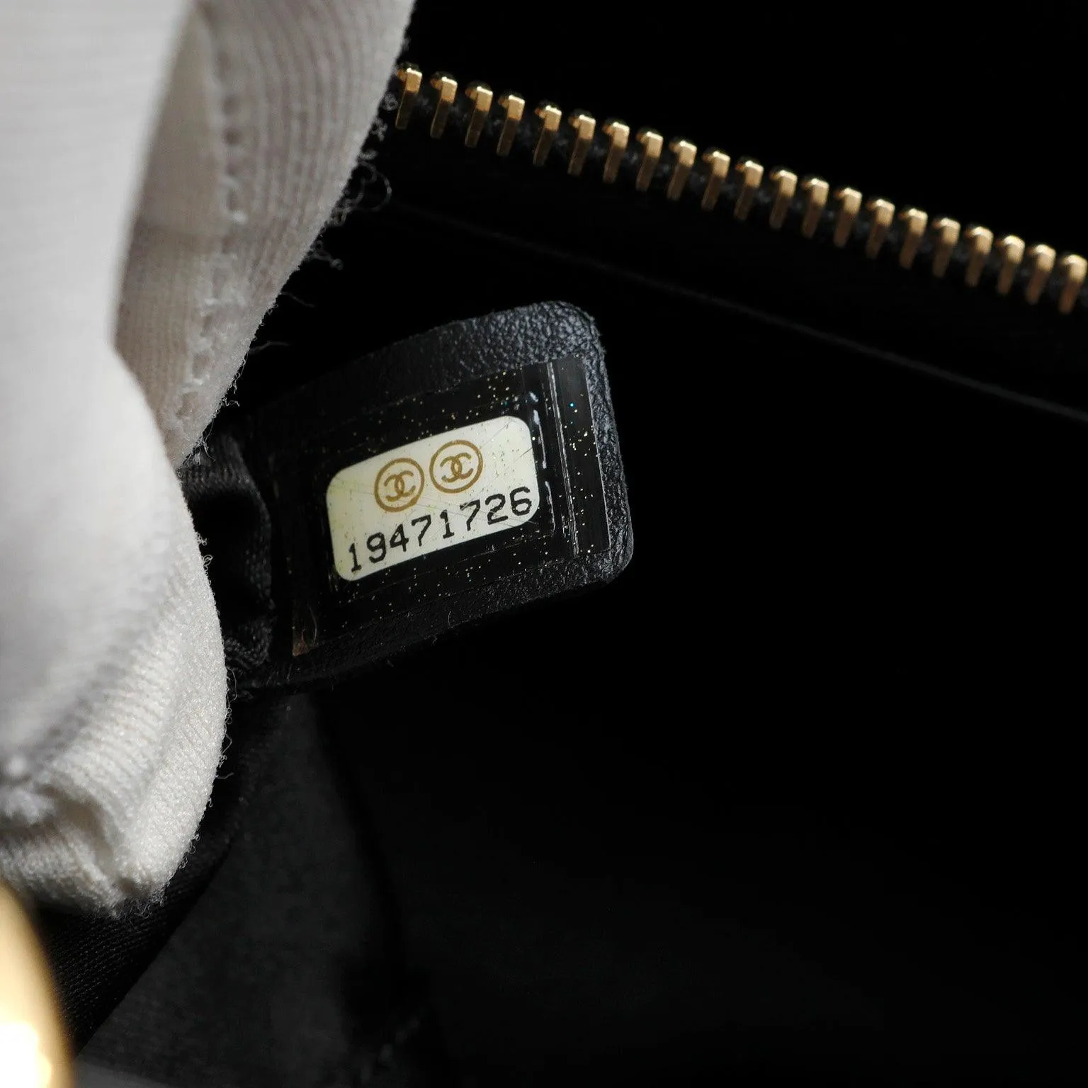 Chanel Black Caviar Grand Shopping Tote GST