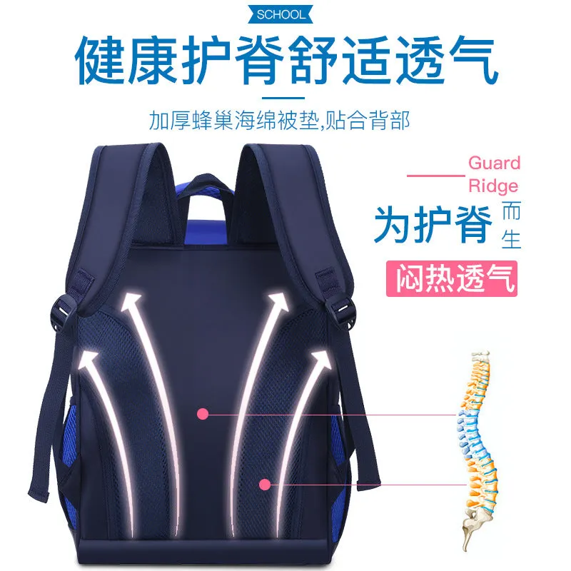 Children's bag reduced breathable space primary school bag