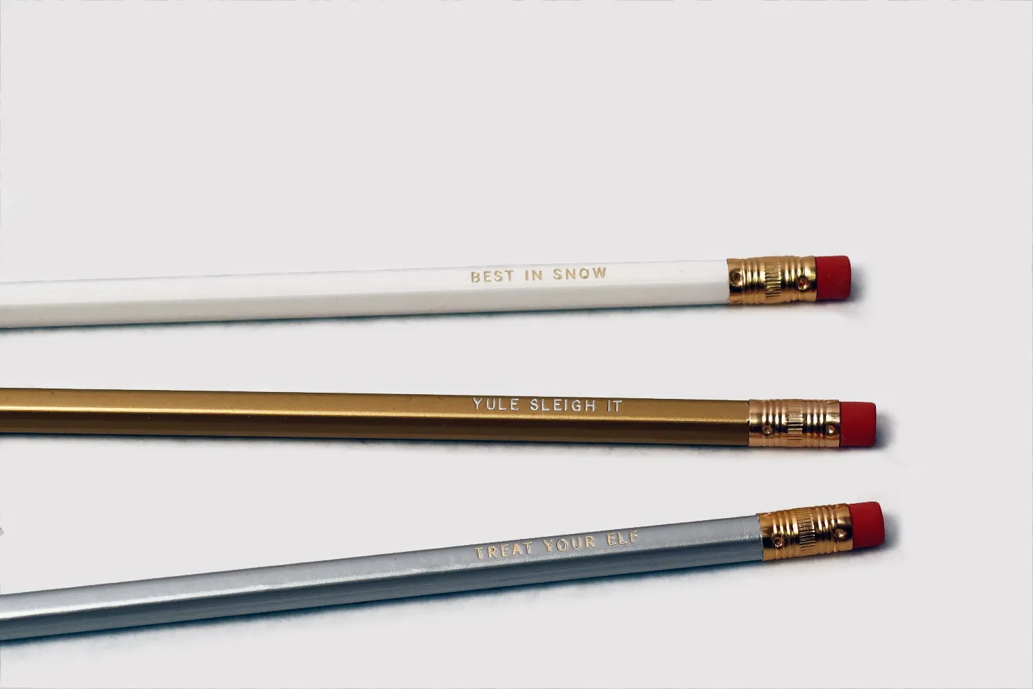 Christmas Puns Pencil 6-Pack