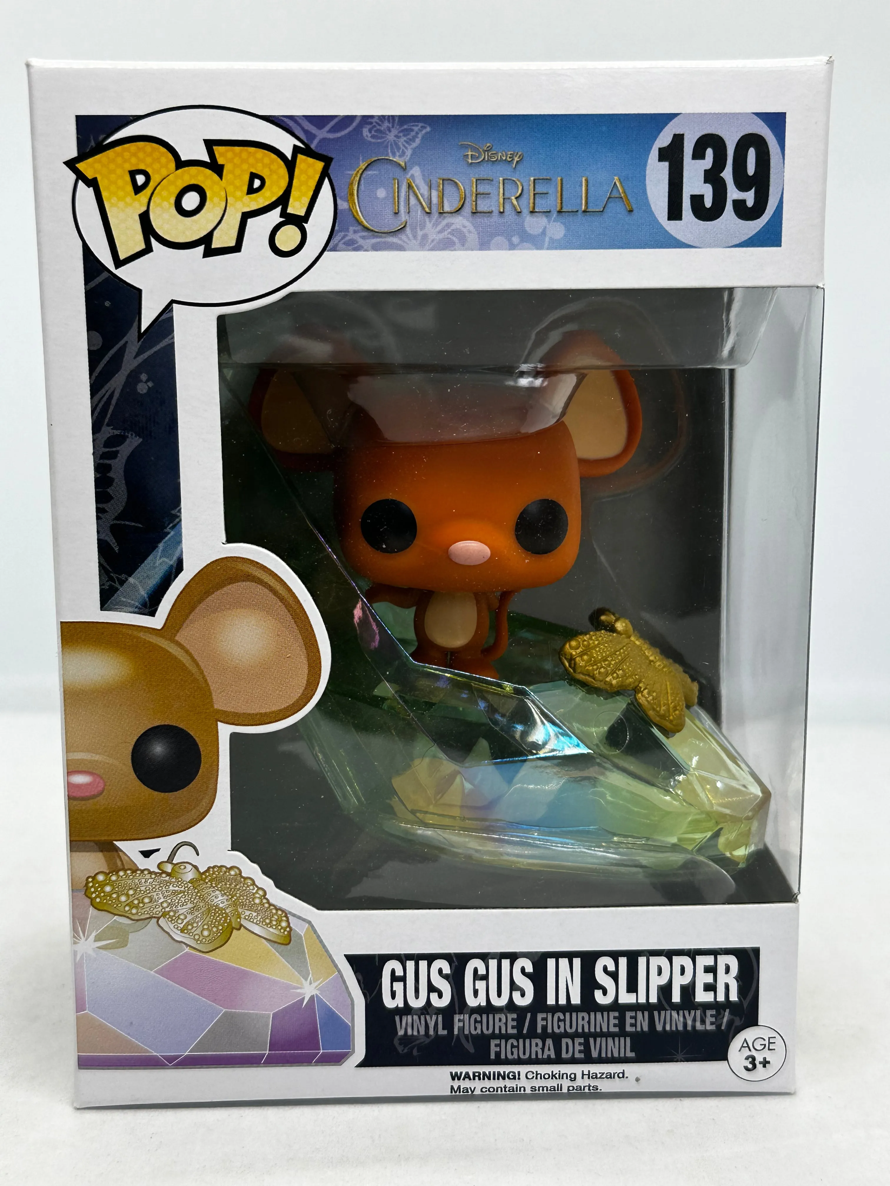 Cinderella (2015) - Gus Gus in Slipper #139 Pop! Vinyl