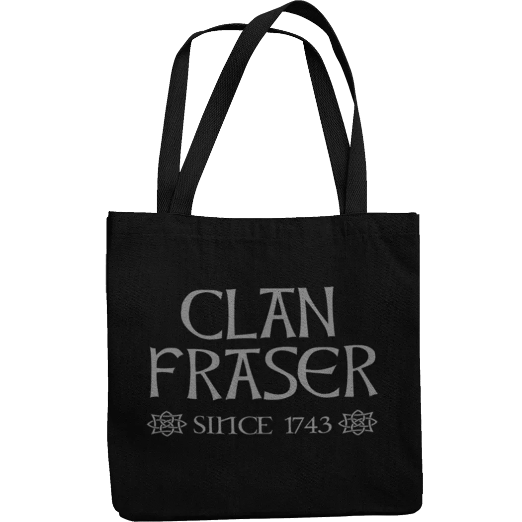 Clan Fraser Canvas Tote Shopping Bag