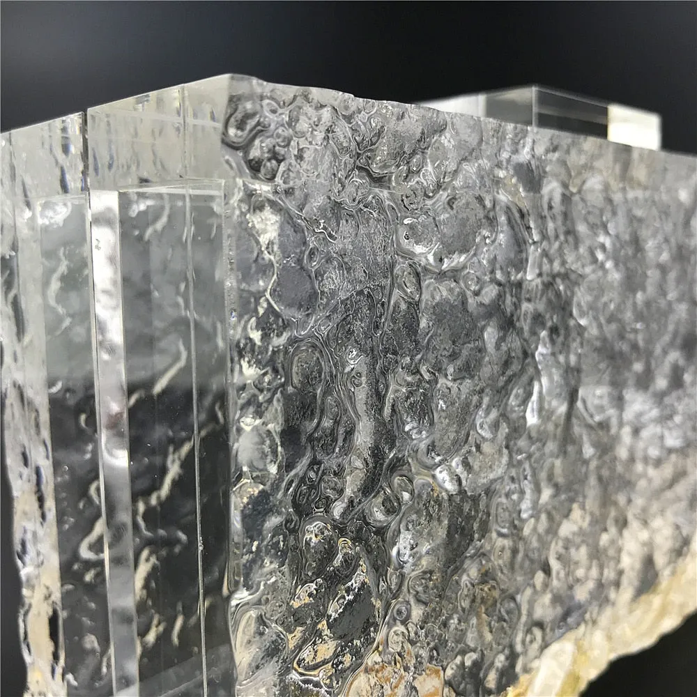 Clear Ice Evening Clutch