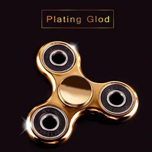 Color Transparent Luminous Effect Hand Spinner focus Toys EDC Fidget Spinner Toy Austism ADHD