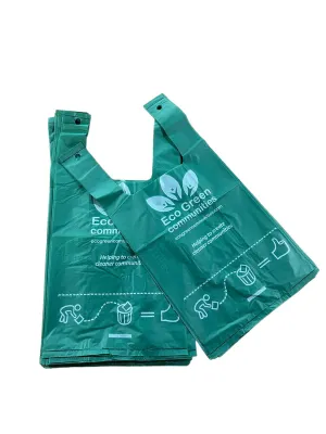 Compostable Dog Bag with handles or Small Shopping Bag x 1500 bags