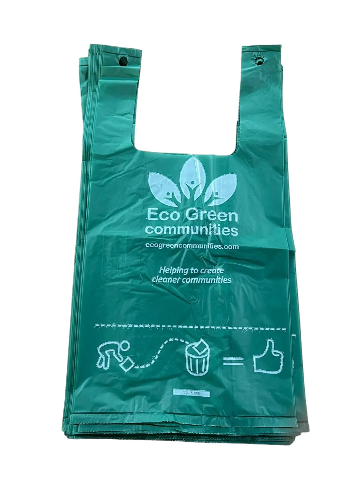 Compostable Dog Bag with handles or Small Shopping Bag x 1500 bags