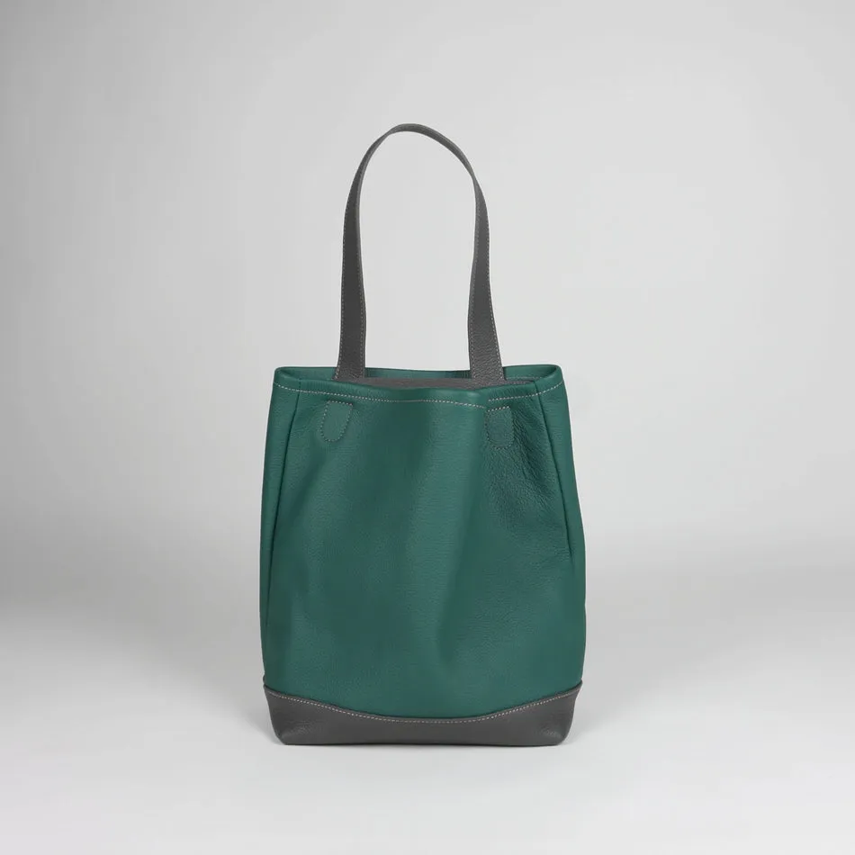 Cute Womens Gray Leather Shoulder Tote Bag Best Tote Handbag Shopper Bag Purse for Ladies