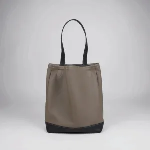 Cute Womens Gray Leather Shoulder Tote Bag Best Tote Handbag Shopper Bag Purse for Ladies