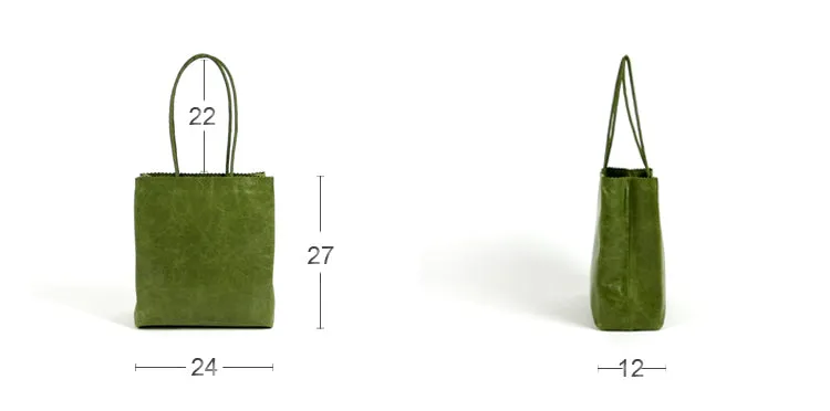 Cute Womens Small Blue Leather Shoulder Tote Bag Small Best Tote Shopper Bag Purse for Ladies