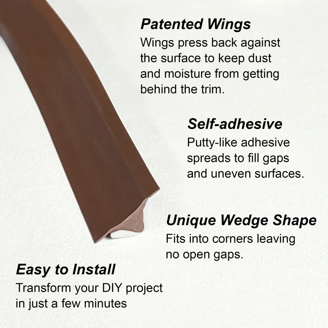 Dark Brown Flexible Trim